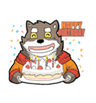 Brown Wolf（個別スタンプ：37）
