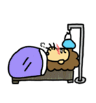 cute fat lion "leo mo" Part 2 (no word)（個別スタンプ：24）