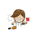 Small Hospital Nurse (Prettycat moving)（個別スタンプ：17）
