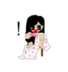 Draw oneself.....(Jie Jie)（個別スタンプ：9）