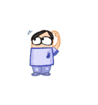 LOLO and HoiHoi aubergine story V4.0（個別スタンプ：40）