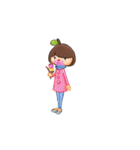 LOLO and HoiHoi aubergine story V5.0（個別スタンプ：19）