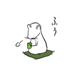 しろチュー（個別スタンプ：24）