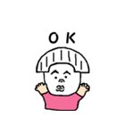 おもわず笑っちゃうブスカワイイ子（個別スタンプ：13）