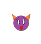 Little Purple Devil（個別スタンプ：1）