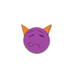 Little Purple Devil（個別スタンプ：4）