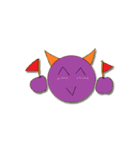 Little Purple Devil（個別スタンプ：6）