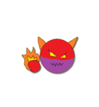 Little Purple Devil（個別スタンプ：8）