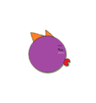 Little Purple Devil（個別スタンプ：12）