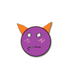 Little Purple Devil（個別スタンプ：18）
