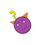 Little Purple Devil（個別スタンプ：23）