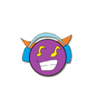 Little Purple Devil（個別スタンプ：24）