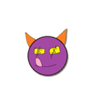 Little Purple Devil（個別スタンプ：25）