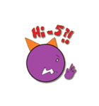 Little Purple Devil（個別スタンプ：27）