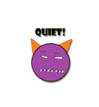 Little Purple Devil（個別スタンプ：28）