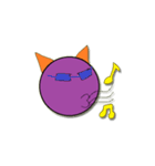 Little Purple Devil（個別スタンプ：33）