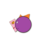 Little Purple Devil（個別スタンプ：35）