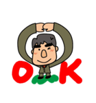 普通にマジメな男です（個別スタンプ：4）