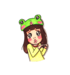 Froggie Stephanie（個別スタンプ：1）