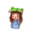 Froggie Stephanie（個別スタンプ：6）