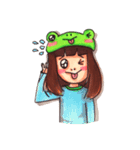 Froggie Stephanie（個別スタンプ：8）