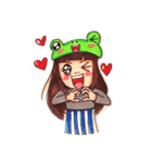 Froggie Stephanie（個別スタンプ：14）