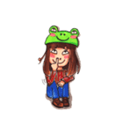 Froggie Stephanie（個別スタンプ：24）