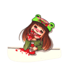 Froggie Stephanie（個別スタンプ：38）