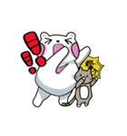 LeLe ＆ GuRu: Bear Come（個別スタンプ：35）