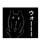 背景は黒いけど心の中はホワイトなクマ（個別スタンプ：29）