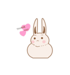 CuteRabbit（個別スタンプ：40）