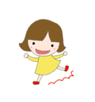 黄色い服の女の子（個別スタンプ：29）