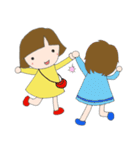 黄色い服の女の子（個別スタンプ：30）