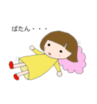 黄色い服の女の子（個別スタンプ：31）