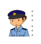 Officer Horitsu（個別スタンプ：25）