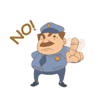 Fatty Police（個別スタンプ：35）