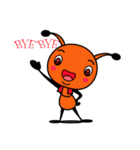 Happy little ant（個別スタンプ：36）