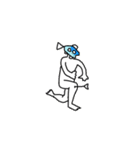 魚人の友人 2（個別スタンプ：34）