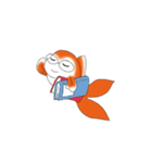 Goldfish daily（個別スタンプ：18）