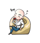 Bald to be Smart ！（個別スタンプ：6）