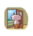 Goat's Family-Mo Zai Yung ＆ Tu Zai Yung（個別スタンプ：24）