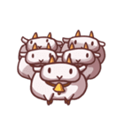 Goat's Family-Mo Zai Yung ＆ Tu Zai Yung（個別スタンプ：33）