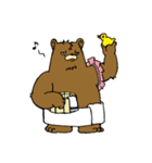 見た目イカツイけどやさしいクマ（個別スタンプ：14）
