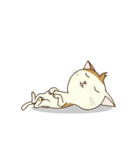 ラブリー猫は素晴らしいです（個別スタンプ：4）