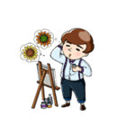 Gentleman Artist-daily（個別スタンプ：3）
