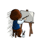 Gentleman Artist-daily（個別スタンプ：5）