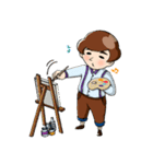 Gentleman Artist-daily（個別スタンプ：11）