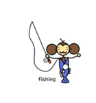 キグルミもんじくん（個別スタンプ：4）