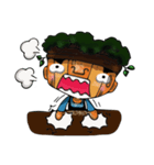 Indy wooden barista（個別スタンプ：8）