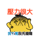 PiPi Chicken-Listen to your grandmother.（個別スタンプ：27）